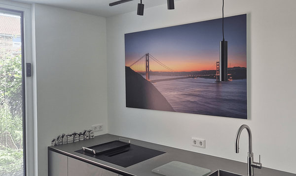 Kundenfoto: Bay Area, San Francisco von Photo Wall Decoration, auf Alu-Dibond