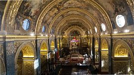 St. John's Co-Cathedral in Valletta van Tineke Visscher