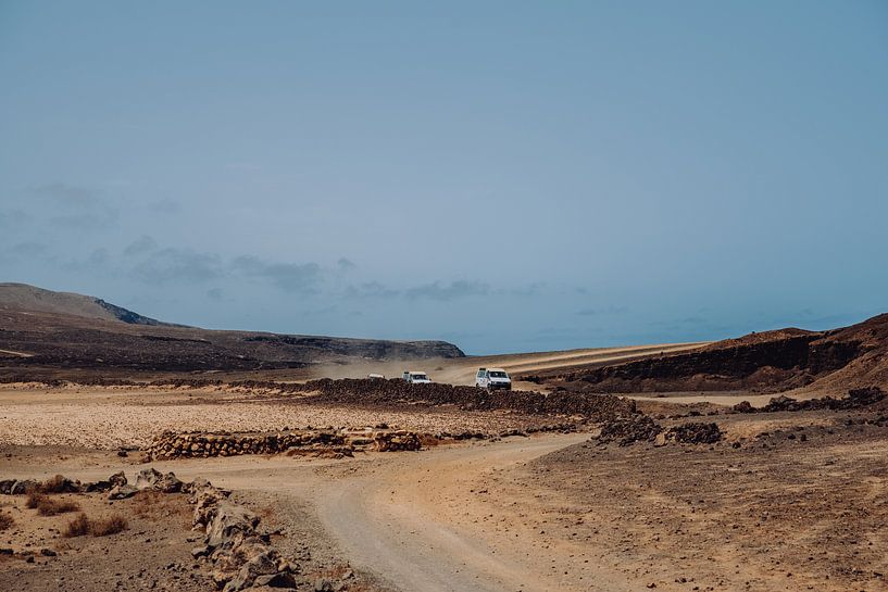 Desert landscape in vintage colours by Kiki Multem
