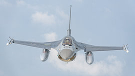 Belgische General Dynamics F-16AM Fighting Falcon. van Jaap van den Berg