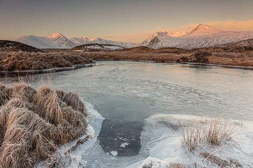 Winter in Schottland von Aland De Wit