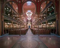 The Sanctuary of the Dohany Street Synagogue in Budapest
