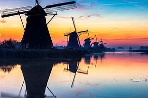 De molens van Kinderdijk van Paul Lagendijk