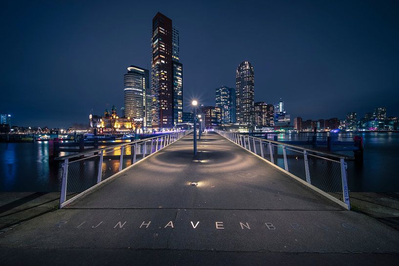 Rijnhavenbrug ( Hoerenlopertje) Katendrecht, Rotterdam van Anton Osinga