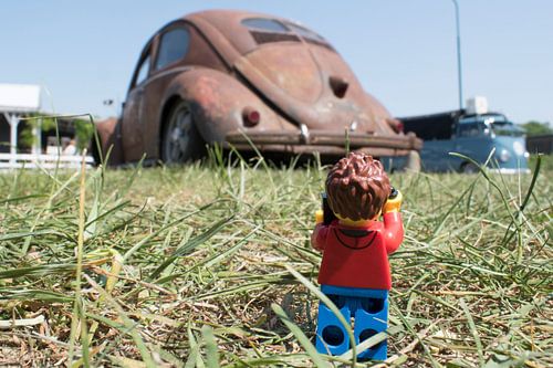 Lars with the rat beetle