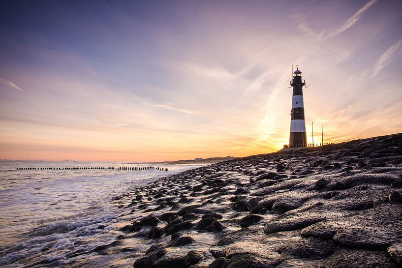 Breskens Lighthouse by Peter Deschepper
