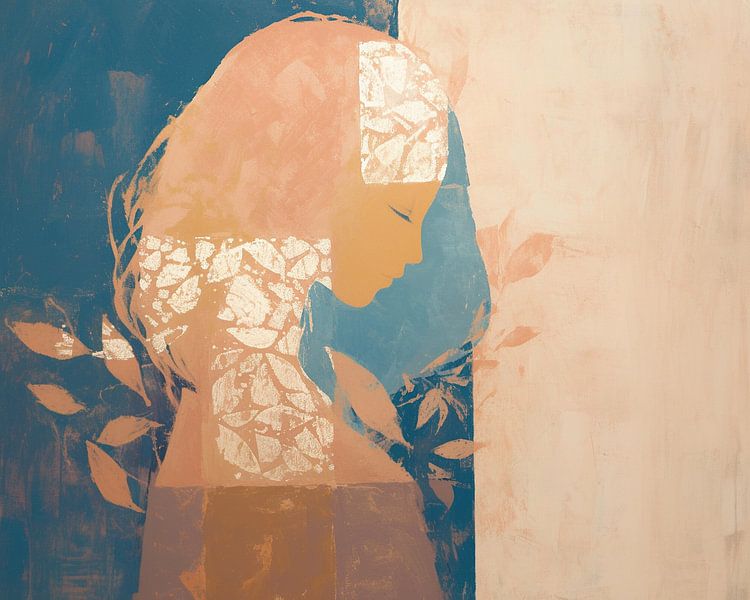 Verträumte Silhouette von Wunderbare Kunst