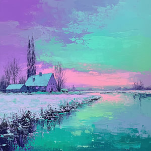 Winterlandschaft | Neon Haus
