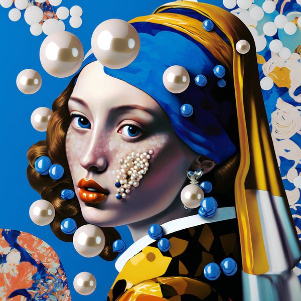 Girl with a Pearl Earring by Jacky