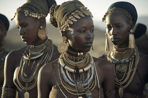 Porträts aus Afrika von Carla Van Iersel
