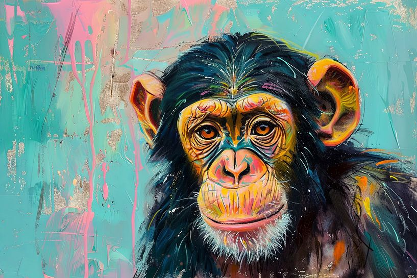 Chimpanzee by Poster Art Shop