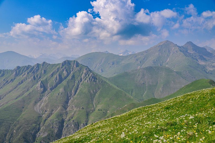 Paysage de montagne dans le Parc national du Mercantour dans les Alpes par Sjoerd van der Wal Photographie