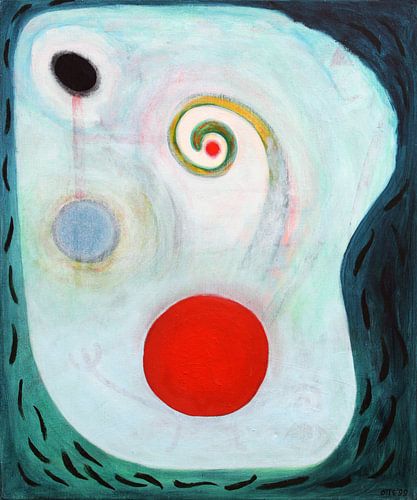 Rode stip 60 x 70 cm