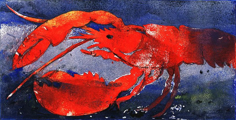 Take Care Of The Lobster von Helga Pohlen - ThingArt