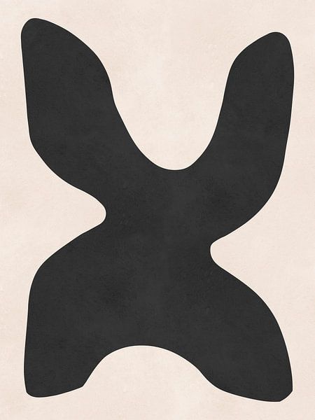 Black expressive shapes 2 by Vitor Costa