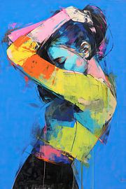 Moderne abstrakte Pop-Art