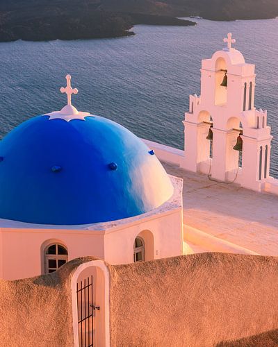 Aghioi Theodoroi church in Firostefani, Santorini