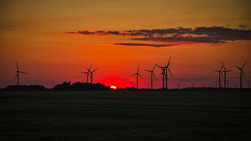 Windradpark bei Niebüll