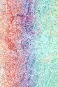 Abstract in pastelkleuren no. 2