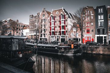 Amsterdam in Nederland is niet alleen zwart en wit van Thilo Wagner