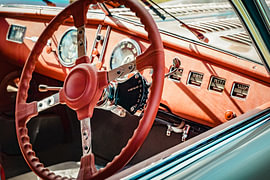 Armaturenbrett des Talbot Lago T26 Grand Sport Coupé von Sjoerd van der Wal Fotografie