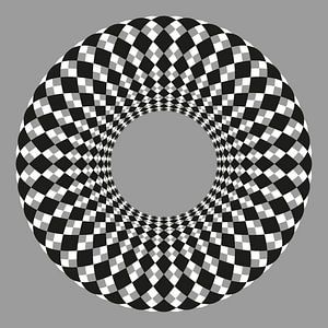 Noir blanc autour