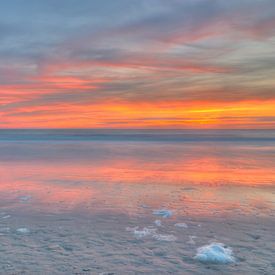 Sonnenuntergang an der Nordsee von Artstudio1622
