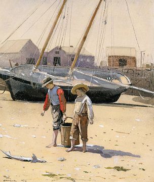 Un panier de moules, Winslow Homer - 1873