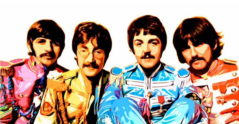 Beatles, sargeant Pepper van Herman de Langen