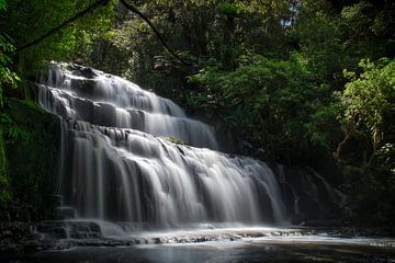 Purakaunui Falls by Rob van der Wal