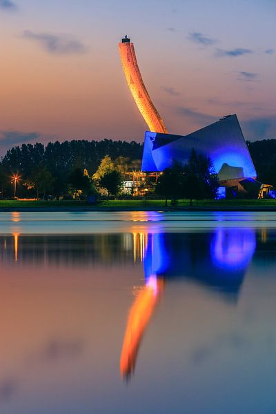 Sunset at Bjoeks climbing centre, Groningen by Henk Meijer Photography