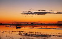 Evening at Chobe River, Botswana van W. Woyke thumbnail