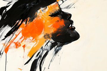 Light and shadow: face in colours by Poster Art Shop