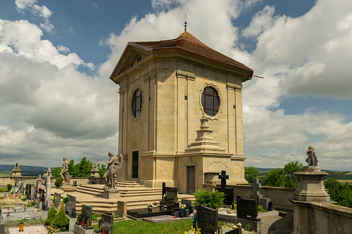 Timeless Grandeur of Strilky Baroque Cemetery for Classical Library