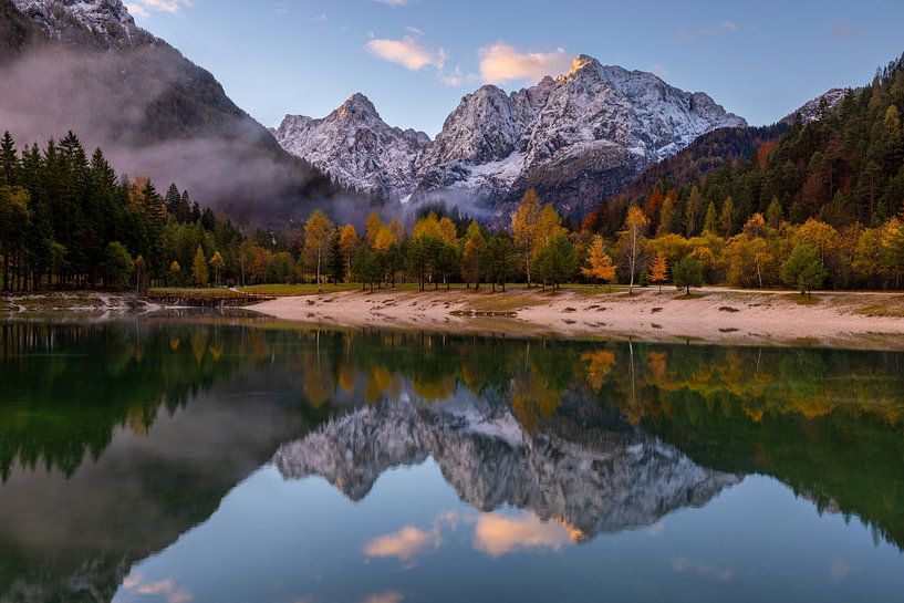 Slowenien, Jezero Jasna, Jasna-See, Kranjska Gora von Thomas Rieger