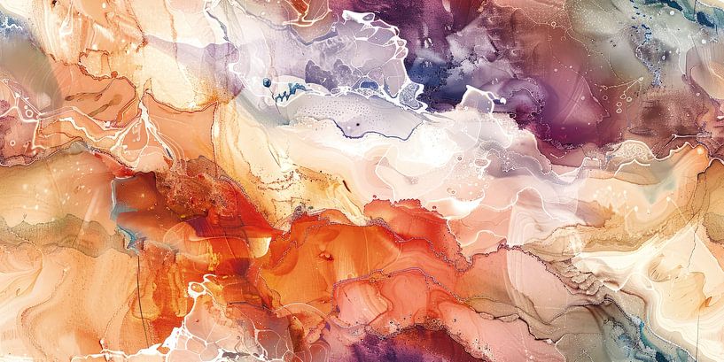 Abstract Earth layers by ByNoukk