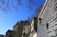 view of Rocamadour castle