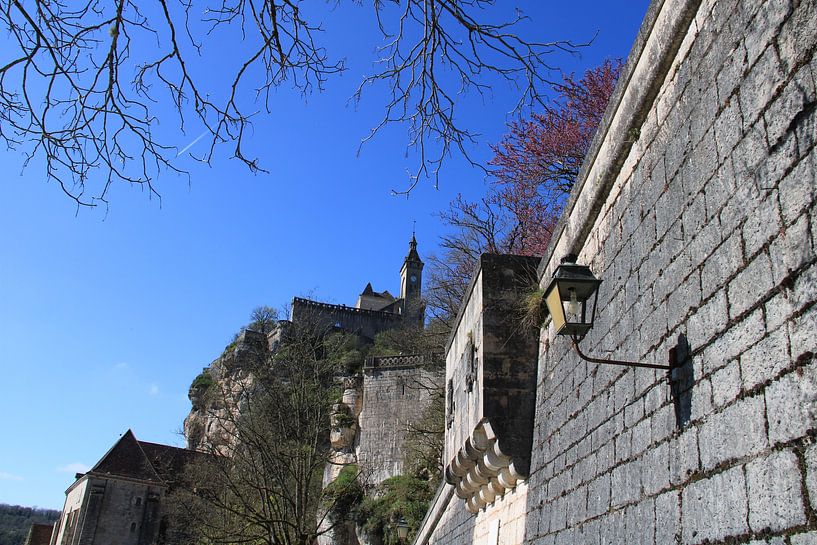 uitzicht op kasteel Rocamadour van rémi collot