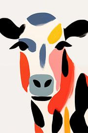 Kuh abstrakt von KoeBoe