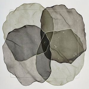 Organisch & abstrakt. Transparente Texturen in neutralen Farbtönen
