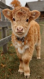 Scotch Highlander / Scotch Highlander Kalb von Gelissen Artworks