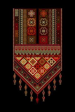 Tatreez ornament template 84 by Richard Laschon