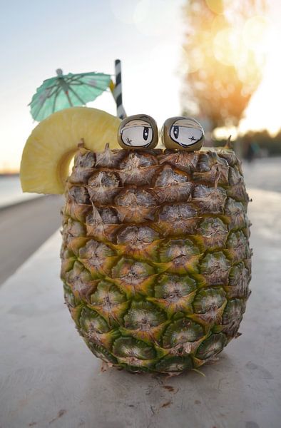 Fruchtige Augenblicke mit Pina Colada-Paul von Zwergls Lichtermeer