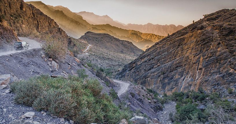 Offroad door Jebel Shams von Karin Mooren