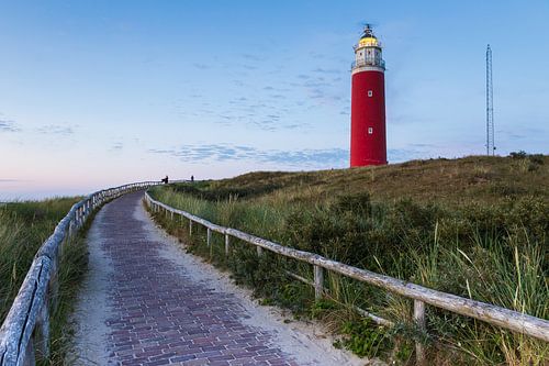 Phare de Texel en soirée