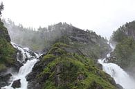 Watervallen in Noorwegen von Anouk Davidse Miniaturansicht