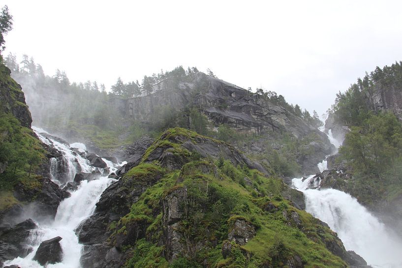 Watervallen in Noorwegen von Anouk Davidse
