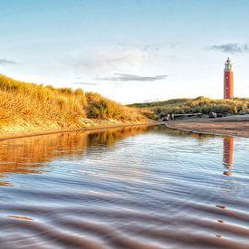 Vuurtoren Texel van Inge Kampen