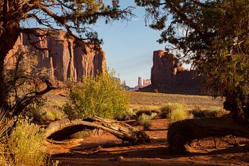 Monument Valley, Navajo Tribal Park. Arizona, USA. by Gert Hilbink