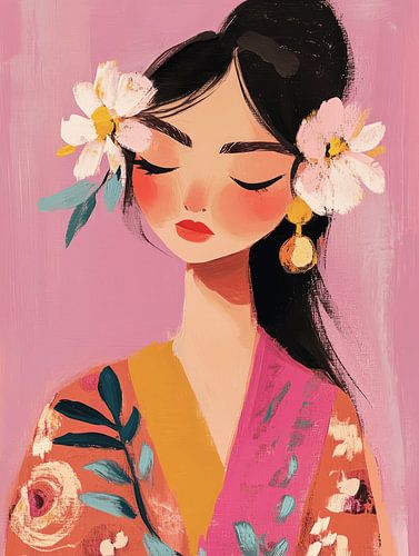 Colourful portrait by Studio Allee